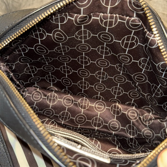 Henri Bendel Bag Black Saffiano Leather Crossbody Bag - Picture 10 of 17